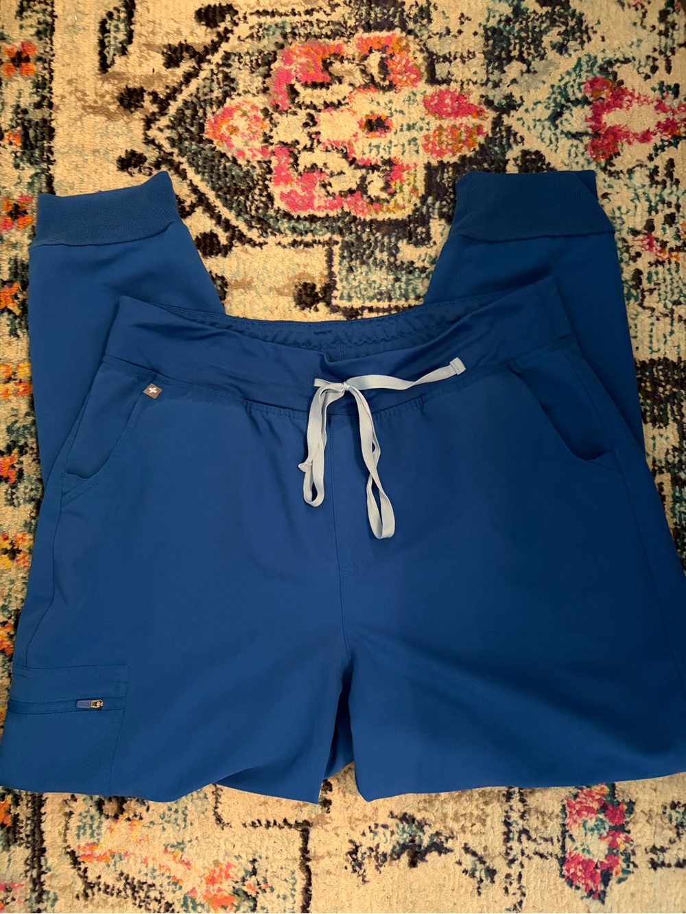 Figs Royal Blue Zamora Pant